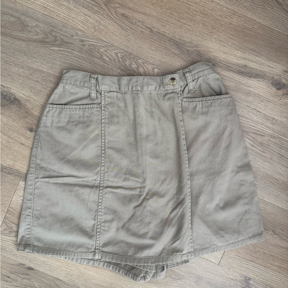 Khaki Skort